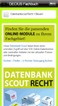 Mobile Screenshot of fachbuch.biz